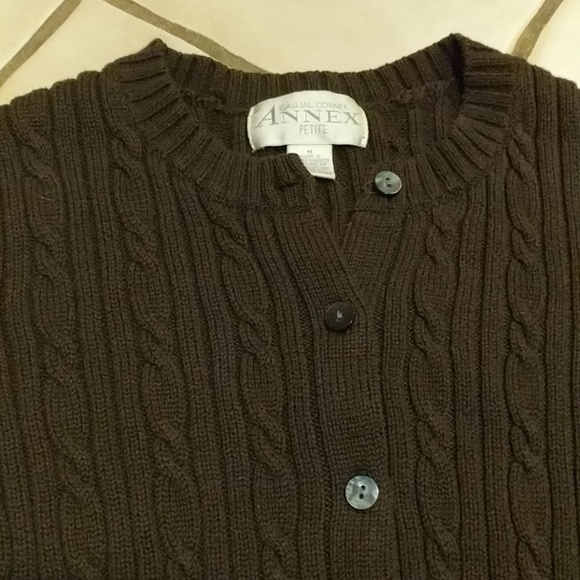 Petite Cable Knit Cardigan - Picture 5 of 7